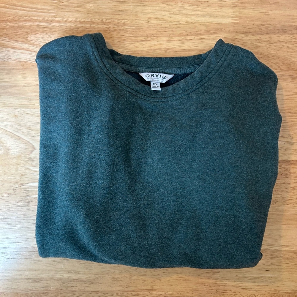 Orvis Green Crewneck Sweatshirt